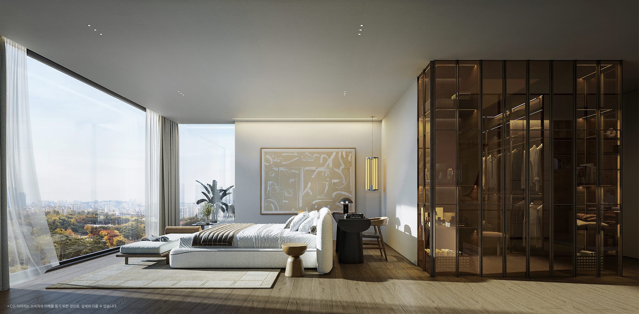 Official primary bedroom concept rendering